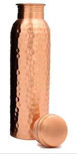 Bouteille d'eau en cuivre de luxe avec fonction de boisson directe pour la maison et la salle de sport, écologique et réutilisable, revêtement anti-corrosion - Product Image 5