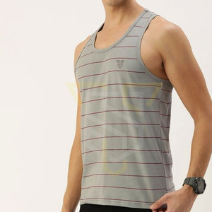 Camiseta sin mangas para hombre de calidad al por mayor, camiseta sin mangas para hombre de marca privada sostenible, camiseta sin mangas para hombre transpirable - Product Image 2