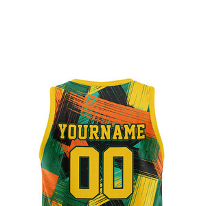 Venta al por mayor de camisetas de baloncesto de la mejor calidad para venta en línea, camisetas de baloncesto personalizadas con sublimación impresa en bajo MOQ. - Product Image 5