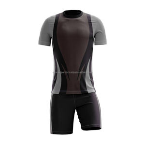 Nouveaux designs légers, respirants, à séchage rapide, uniformes de football entièrement personnalisés, maillots et shorts de football de haute qualité, transfert thermique - Product Image 6