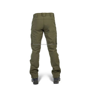 Marque personnalisée Pantalon cargo d'extérieur pour hommes Softshell Tactique Imperméable Travail Randonnée Pantalon Multi Poche - Product Image 4