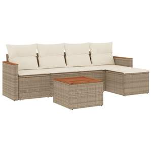 Conjunto de Sofás de Jardín Color Beige - Product Image 2