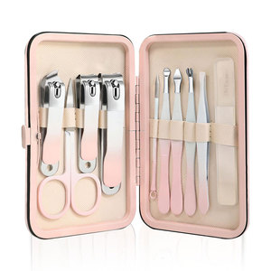 High Quality Manicure <b>Pedicure</b> Sets Stainless Steel Nail <b>Tools</b> Kit for Nail Salon and Personal Care - Product Image 1