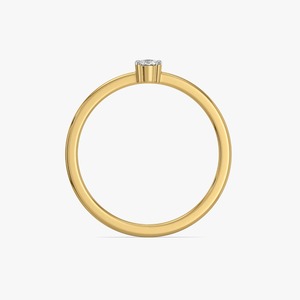 Wholesale 1.00CT IGI Certified Lab Grown Round Brilliant Cut Diamond 18K Solid Yellow Gold. D-F Color | VVS1-VVS2 Clarity | - Product Image 3