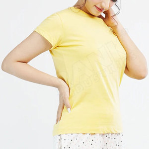 T-shirts pour femmes à manches courtes en tissu de qualité supérieure, disponibles pour les commandes de marques privées. - Product Image 3