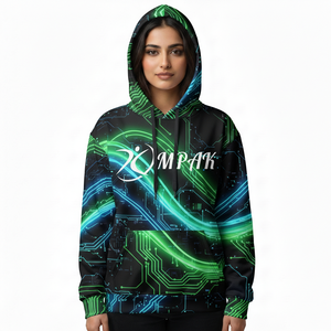 เสื้อฮู้ดดี้โอเวอร์ไซส์แฟชั่นพรีเมียมสำหรับทุกเพศ พร้อมการพิมพ์ลายแบบซับลิเมชั่นคุณภาพสูง สำหรับสวมใส่ลำลองในเมือง - Product Image 1