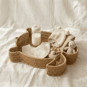 Lovely Turtle Shaped Tray for Home Decor Handwoven Stationery Organizer Container Multi-Functional <b>Storage</b> <b>Box</b> from Vietnam - Product Image 3