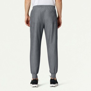 Conjunto de Uniforme Médico para Hombre, Parte Superior e Inferior, Tela de Lana Peinada con Spandex/Poliéster, Secado Rápido, Uniforme de Hospital - Product Image 5