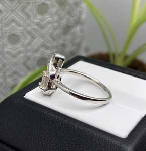 Anillo de Morganita Rosa Natural, Plata de Ley 925, Chapado en Oro, Alta Calidad, Estilo Art Deco, Certificado IGI, Regalo de Compromiso para Mujer - Product Image 4