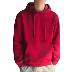 เสื้อฮู้ดดี้ผู้ชายแบบสวมหัว ปักลาย วินเทจ ผ้าฝ้ายแท้ 100% ซับในอย่างดี กระเป๋าจิงโจ้  รับผลิตตามแบบ OEM  โลโก้สั่งทำได้ แฟชั่นฤดูใบไม้ร่วงและฤดูหนาว - Product Image 4