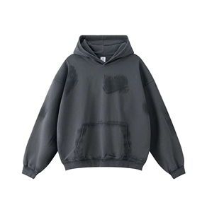 Best Selling Acid Wash Hoodie for Men Custom <b>Designed</b> Professional Manufacturer for Winter Low Price - Product Image 3