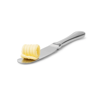 Cuchillo para postres de acero inoxidable con mango de resina azul cielo, cuchillos para untar queso, cuchillo para mantequilla de acero inoxidable - Product Image 3
