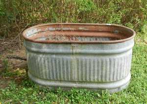 Jardinière élégante en acier galvanisé argenté, écologique, de style vintage, de forme elliptique, pour la maison, le jardin, la terrasse, le balcon - Product Image 5