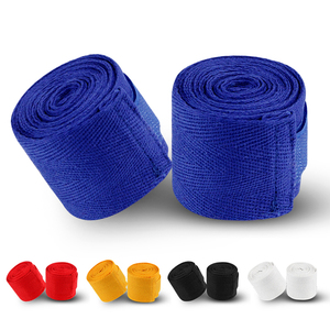 Bandages de boxe en coton pour hommes, bandages de Muay Thai, sangles de poignet MMA, gants - Product Image 4