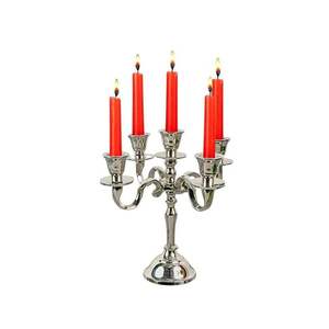 Support de bougie moderne en aluminium de qualité supérieure, décoratif et unique, pour mariage, événement, fête, décoration de table à bas prix - Product Image 1
