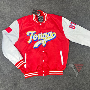 Customizable XL Winter Satin Bomber <b>Jacket</b> High Reversible Varsity Design Breathable Wool Canvas Eco-Friendly <b>Waterproof</b> Thick - Product Image 1