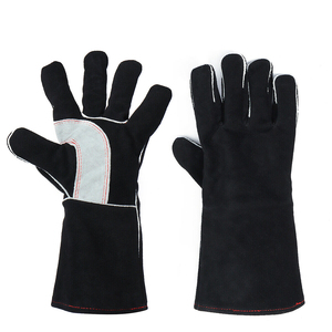 Guantes de Cuero de Alta Calidad para Soldadores, Guantes de Trabajo de Exportación, Guantes de Cuero de Protección Resistentes al Fuego Personalizados de Alta Calidad para Hombre - Product Image 1