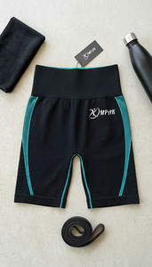 Shorts Deportivos de Cintura Alta para Mujer, Transpirables, para Yoga, Gimnasio, Fitness, con Efecto Levanta Glúteos, Compresión, Sin Costuras - Product Image 6