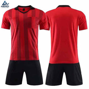 Uniformes de Fútbol para Adultos, Estilo Cuello en V, Color Rojo y Negro, Nueva Llegada 2026, Personalización Completa con Impresión de Logotipo, Estilo Único - Product Image 1