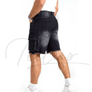ขายส่งกางเกงยีนส์ขาสั้นชายหาดสำหรับผู้ชาย ลดราคาฤดูร้อน สินค้าใหม่ คุณภาพดี กางเกงยีนส์ขาสั้นผู้ชาย - Product Image 2