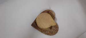 Posavasos de madera, posavasos para té y café, artículo de madera - Product Image 5