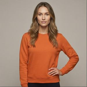 Printemps Crewneck Femmes Léger Sweat À La Mode Pull Over Femmes Hoodies Sweat Pour Femmes Coton Sweat - Product Image 1