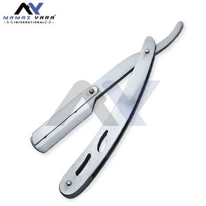 Wholesale Barber Supplies Professional Straight Cut Throat Salon Barber Razor with Replaceable Blades High-Quality Salon Razors - Product Image 2