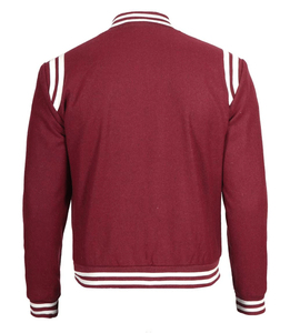 Custom Letterman Varsity <b>Jackets</b> Wool Body Genuine Leather Sleeves Winter Wear <b>Smart</b> and Stylish <b>Men's</b> <b>Jacket</b> <b>Men's</b> Hip Hop - Product Image 2