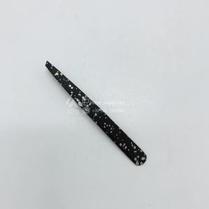 2025 vente en gros marque privée Logo noir et blanc épais métal acier inoxydable sourcils pince à épiler cils pince à épiler ciseaux - Product Image 2