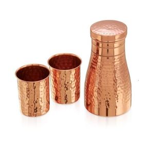 Premium <b>copper</b> <b>bottle</b> for <b>drinking</b> water ayurvedic health benefits eco friendly reusable leak proof for office gym travel use - Product Image 4