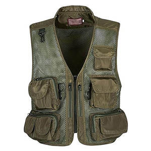 Chaleco de Caza de Verano para Hombre, Resistente al Polvo, Tela Oxford, Sin Mangas, Marca Personalizada, Hecho en Pakistán, Último Modelo - Product Image 1