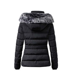 Chaqueta de Invierno 2026 para Mujer, Talla Grande, Acolchada, Tejida, Reversible, Estampada, Impermeable, Transpirable, de Poliéster - Product Image 3