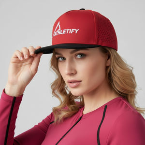Gorra de Béisbol Deportiva Personalizada Athletify, Fabricada con Corte Láser, Tejido Suave, Transpirable, con Relieve/Digital/Sublimación - Product Image 1