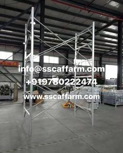 USA chất lượng tốt nhất <span class=keywords><strong>V</strong></span> loại khóa khung hiện đại phong cách thiết kế Châu Âu hẹp thang thép mạ kẽm giàn giáo khung scaffarm - Product Image 3