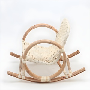 <span class=keywords><strong>Fauteuil</strong></span> inclinable en rotin fait main, prix abordable, écologique, chaise à bascule en canne pour <span class=keywords><strong>enfant</strong></span> - Product Image 1