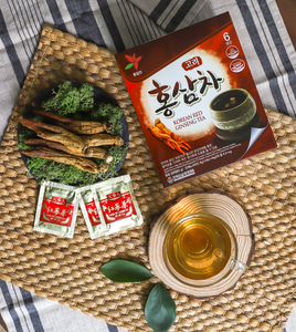Té de Ginseng Rojo Coreano Premium en Gránulos con Vitamina C para Apoyo en la Recuperación de la Fatiga - Product Image 5