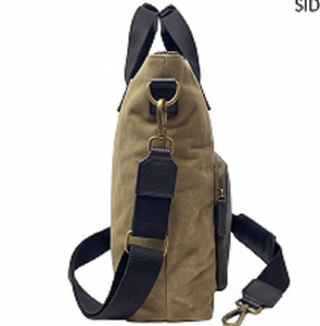 Sac fourre-tout en cuir pour homme, sacoche messager, durable, imperméable, luxueux, élégant, pour le bureau, les voyages, les trajets quotidiens, cadeau raffiné - Product Image 4