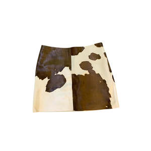 Ropa de Moda de Alta Calidad, Falda de Cuero Vacuno Cómoda, Estilo Único, Diferentes Colores, Falda de Cuero Vacuno para Mujer - Product Image 2