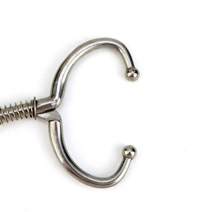 <b>Silver</b> Cow <b>Nose</b> <b>Ring</b> Stainless Steel Automatic Locking Spring Bullnose Pliers Bull <b>Nose</b> Lead Farming Husbandry Accessory - Product Image 3