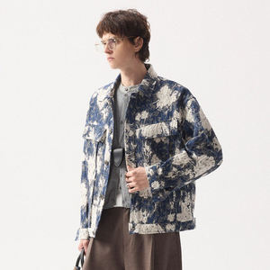 Nouvelle Arrivée OEM 2026 – Veste en Jean Streetwear Personnalisée pour Homme – Veste en Denim Jacquard Hiver pour Homme - Product Image 6