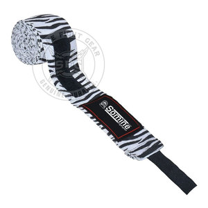 Impresión de logotipo personalizado, precio al por mayor, vendas de mano impresas personalizadas para levantamiento de pesas, vendas de mano ligeras para boxeo - Product Image 4