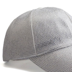 Gorra de Béisbol de 6 Paneles de Tela de Lona con Cristales de Imitación, 100% Algodón, Ajustable, Unisex, para Todas las Estaciones, para Actividades al Aire Libre - Product Image 3