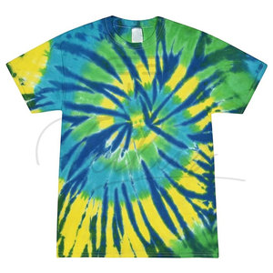 Camiseta Tie Dye de Secado Rápido para Hombre, Color Personalizado, MOQ Bajo, Precio Económico, Camiseta Tie Dye - Product Image 3