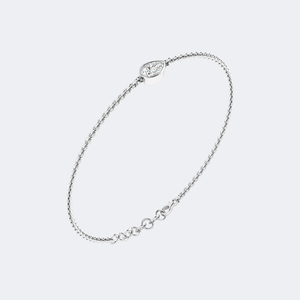 0.50CTW Pear Bezel <b>Set</b> Diamond Station Bracelet - Product Image 3