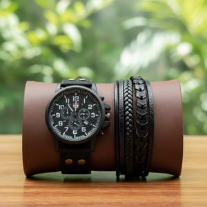 Montre à quartz tendance pour homme, ensemble de montres pour homme, style business décontracté, montres pour hommes - Product Image 2