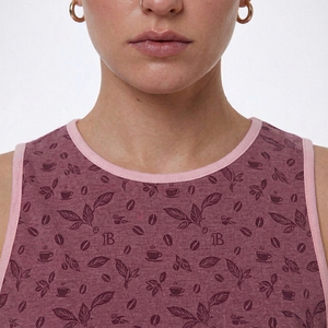 Débardeur streetwear haut de gamme pour femme en mélange de coton, antibactérien et doux pour la peau - Product Image 4
