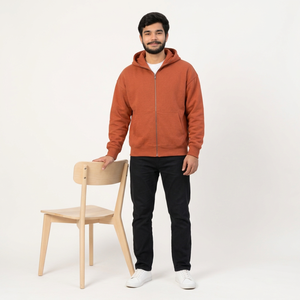 Sudaderas personalizadas para hombre directamente de fábrica, sudadera vintage con lavado personalizado, logotipo bordado, marca de moda, sudaderas personalizadas. - Product Image 2