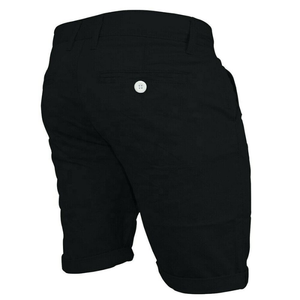 Nuevos Pantalones Cortos Ajustados para Hombre, 100% Algodón Elástico, Casuales, Delgados, con Cierre de Cremallera, para Verano - Product Image 4