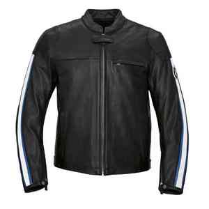 Blouson de moto classique en cuir de vachette BM Newly RacePro S1000 RR pour piste/cyclisme, style Cafe Racer, avec bosse, pour homme, certifié CE - Product Image 1