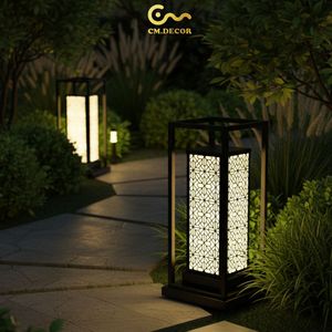 Minimalist Black Square <b>Wall</b> <b>Sconce</b> Outdoor Garden Villa Hotel Resort Decoration Stainless Steel AC 200V E27 IP65 - Product Image 2